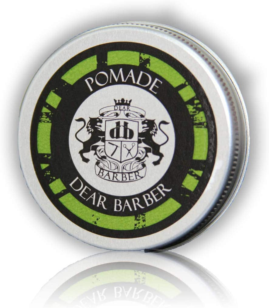 Men'S Hair Styling Pomade, Travel Size Tin, Strong Hold Pomade, High Shine Finish, Easily Washable, Controls Curly Frizzy Hair, 20Ml