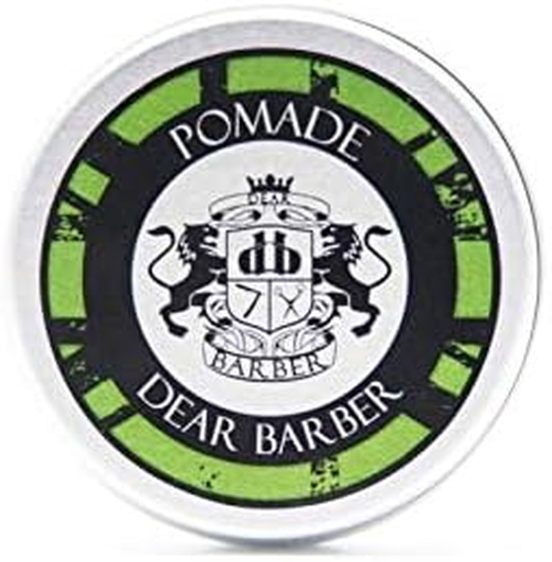 Men'S Hair Styling Pomade, Travel Size Tin, Strong Hold Pomade, High Shine Finish, Easily Washable, Controls Curly Frizzy Hair, 20Ml