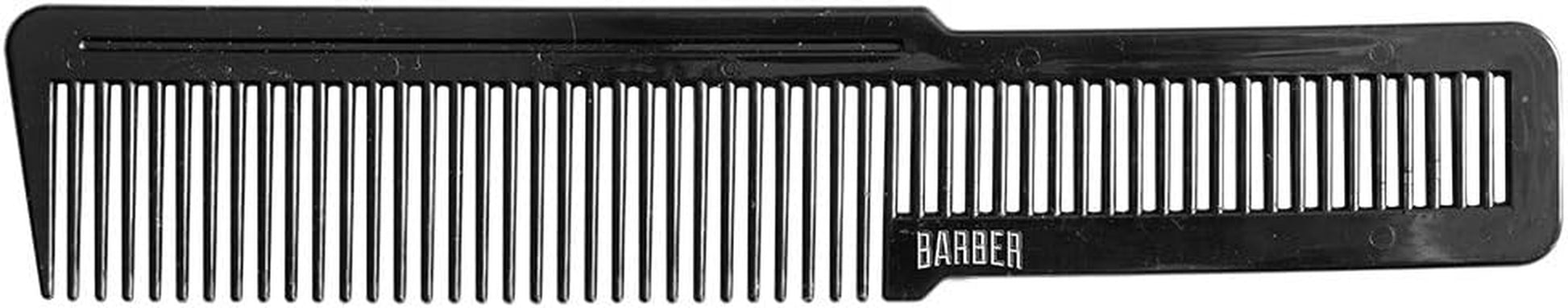 Hair Beard Comb, Styling Comb, Hairdressing Comb for Hair and Beard, Shatterproof, Flexible, Anti-Static, Handle Comb, Double-Sided, Heat-Resistant, Hair Comb for Men, Barbershop Comb (034)